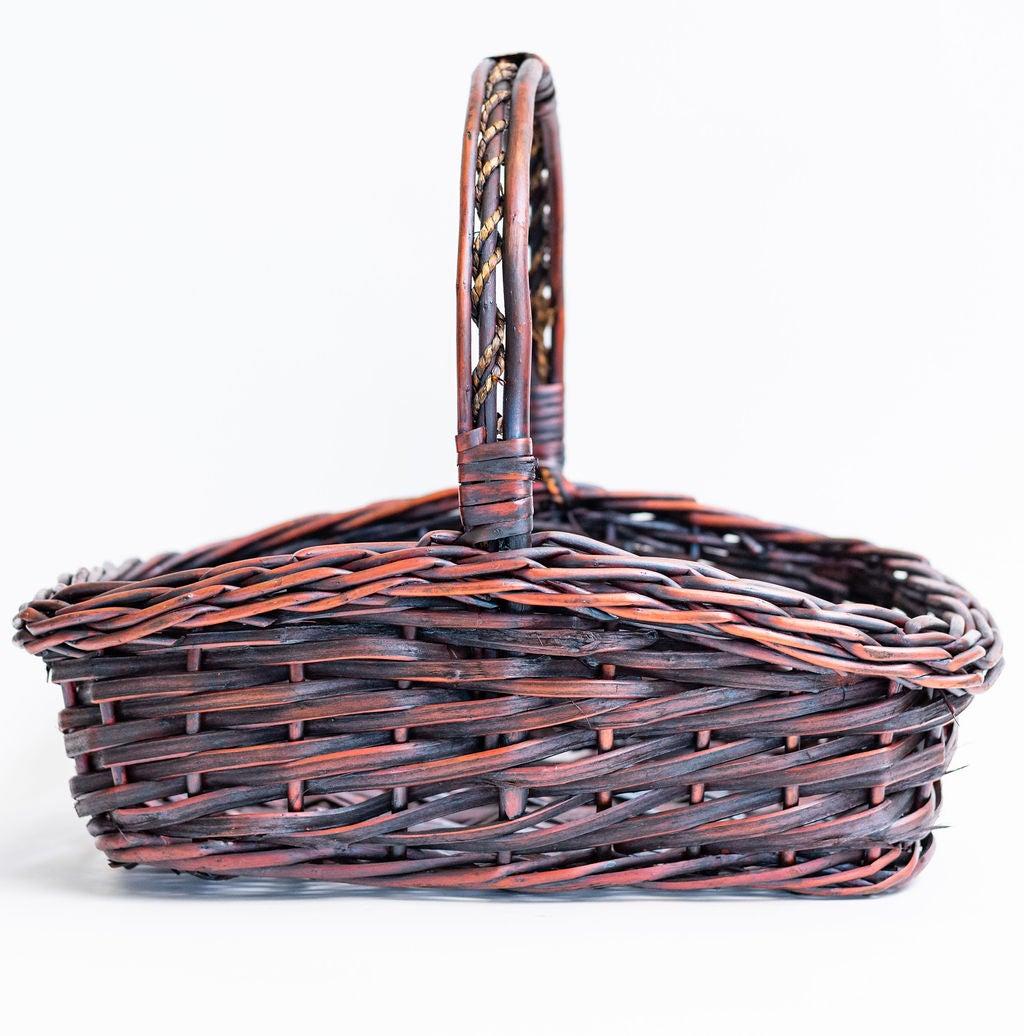 Picture of MDR Trading AI-4175MAHB-Q01 Willow Rectangular Handled Basket, Brown