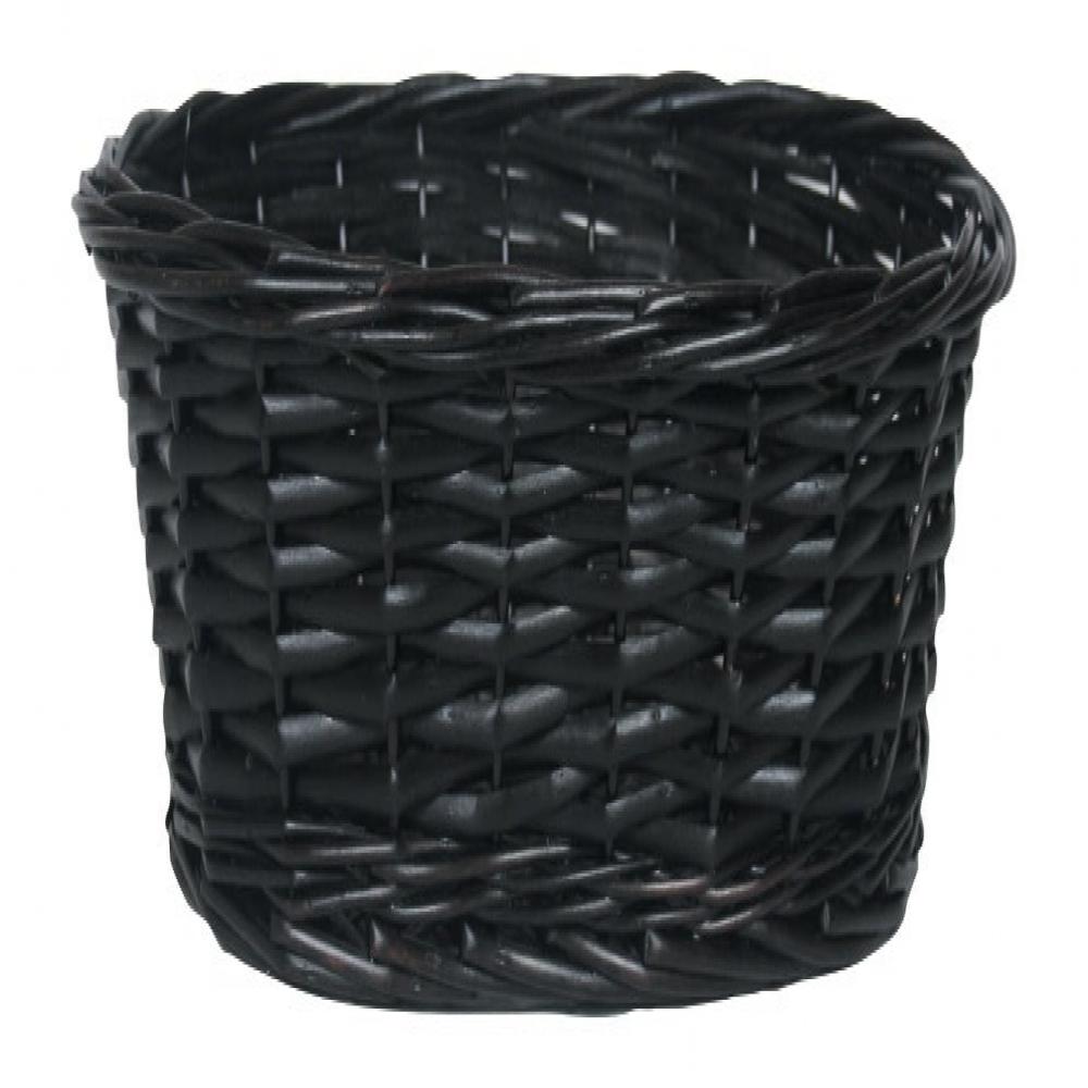 Picture of MDR Trading AI-5270DT-Q01 Dark Tone Oval Willow Basket, Black