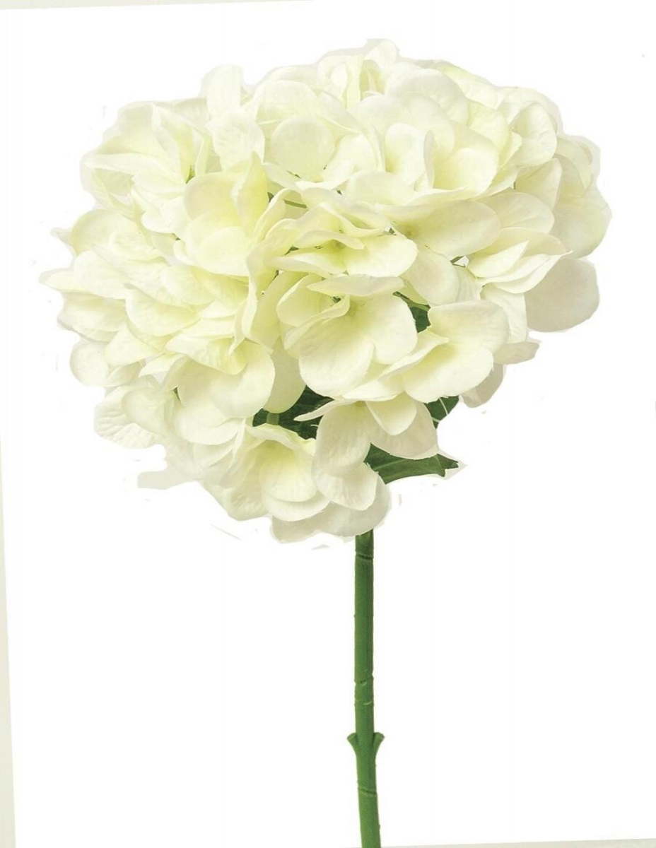 AI-FL3956CRW-Q01 Creamy White Hydrangea Stem Artificial Flower