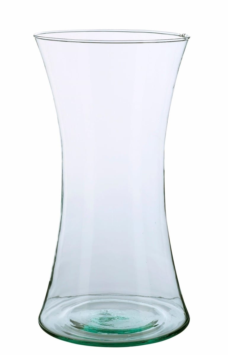 AI-N3538CLR-Q01 Clear Gathering Glass Vase