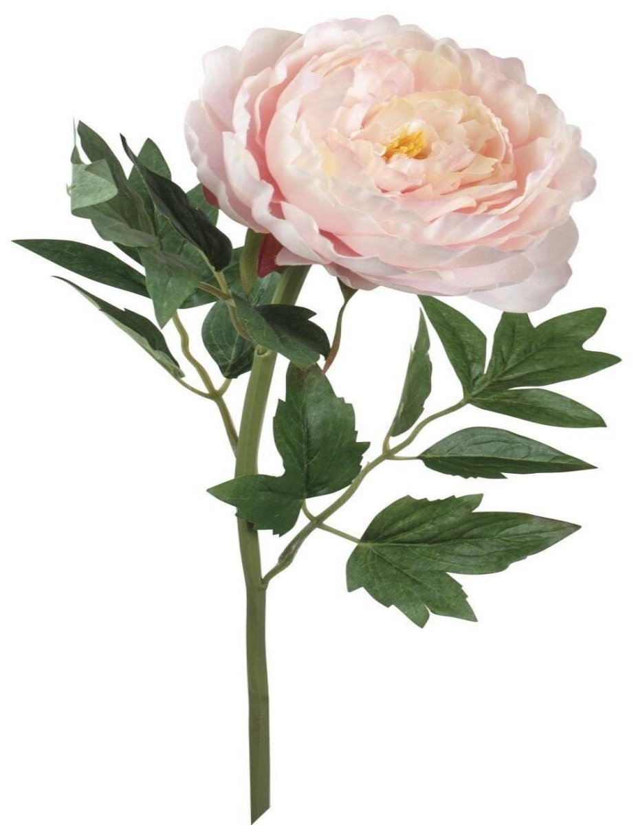 AI-FL3951PNK-Q02 Pink Peony Garden Stem Artificial Flower - Set of 2 -  MDR Trading, AI-FL3951PNK_Q02