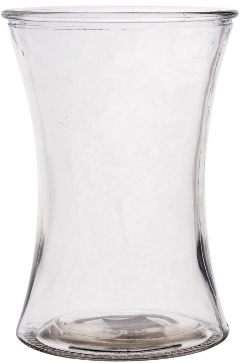 AI-GL426CLR-Q02 Plain Clear Glass Vase - Set of 2