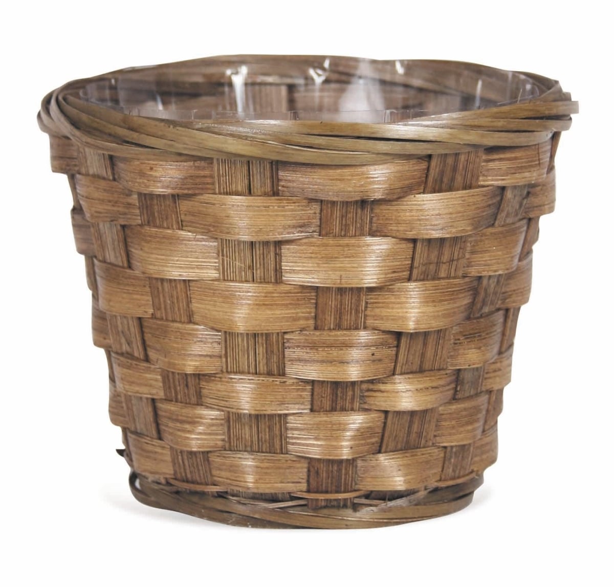 AI-3500GB-Q04 Ginger Brown Woven Planter - Set of 4