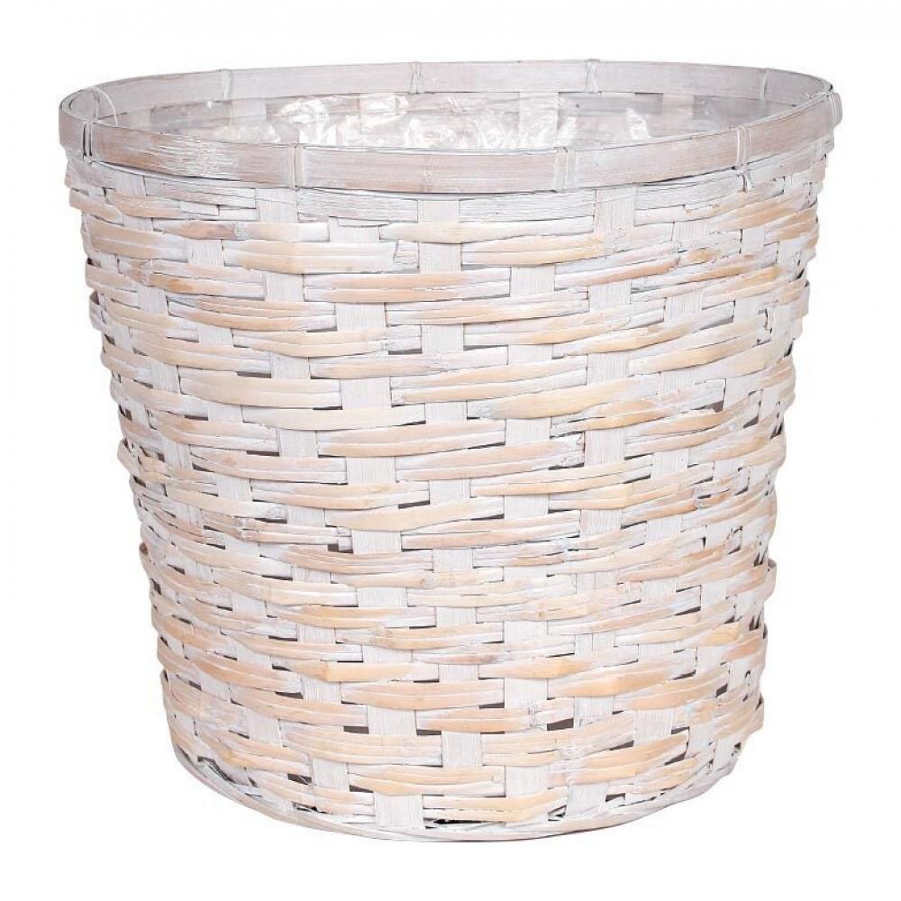AI-3550WWR-Q04 10.5 in. White Weave Planter - Set of 4