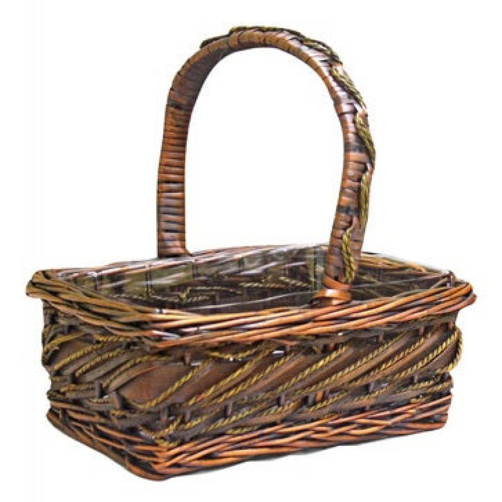 Picture of MDR Trading AI-4172BALIA-Q04 12 in. Bali Brown Willow Basket - Set of 4