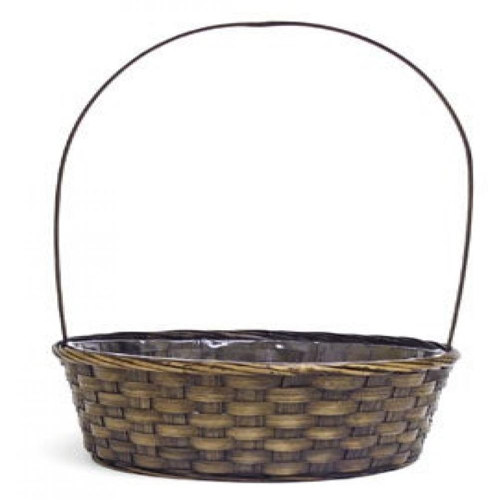 Picture of MDR Trading AI-4550GB-Q04 Long Handled Wicker Basket, Brown - Set of 4