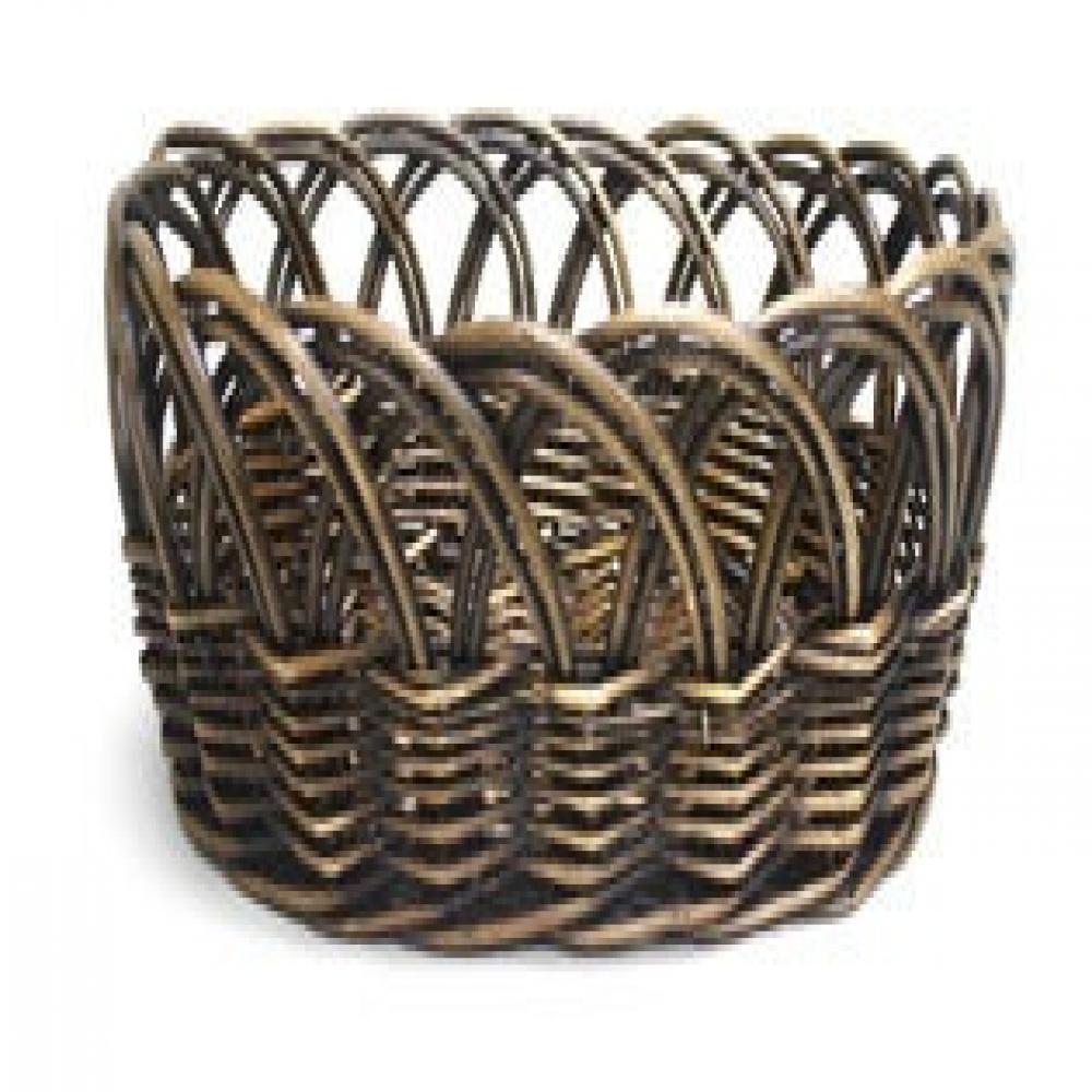 Picture of MDR Trading AI-5261-80-Q04 Dark Willow Woven Basket, Brown - Set of 4