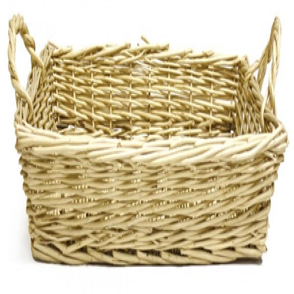 Picture of MDR Trading AI-5170-Q02 16 x 12 in. Handled Willow Basket, Beige - Set of 2