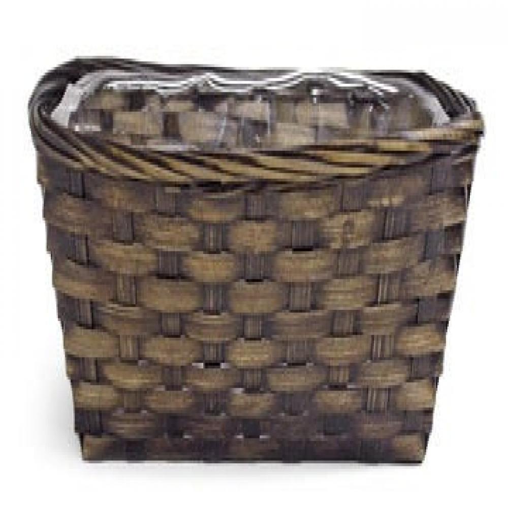 Picture of MDR Trading AI-2230GB-Q06 4.5 x 10.5 in. Woven Basket, Brown - Set of 6