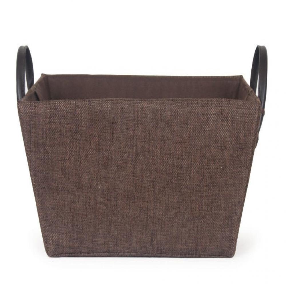 Picture of MDR Trading AI-2250AVBR-Q02 Brown Fabric Handled Basket - Set of 2