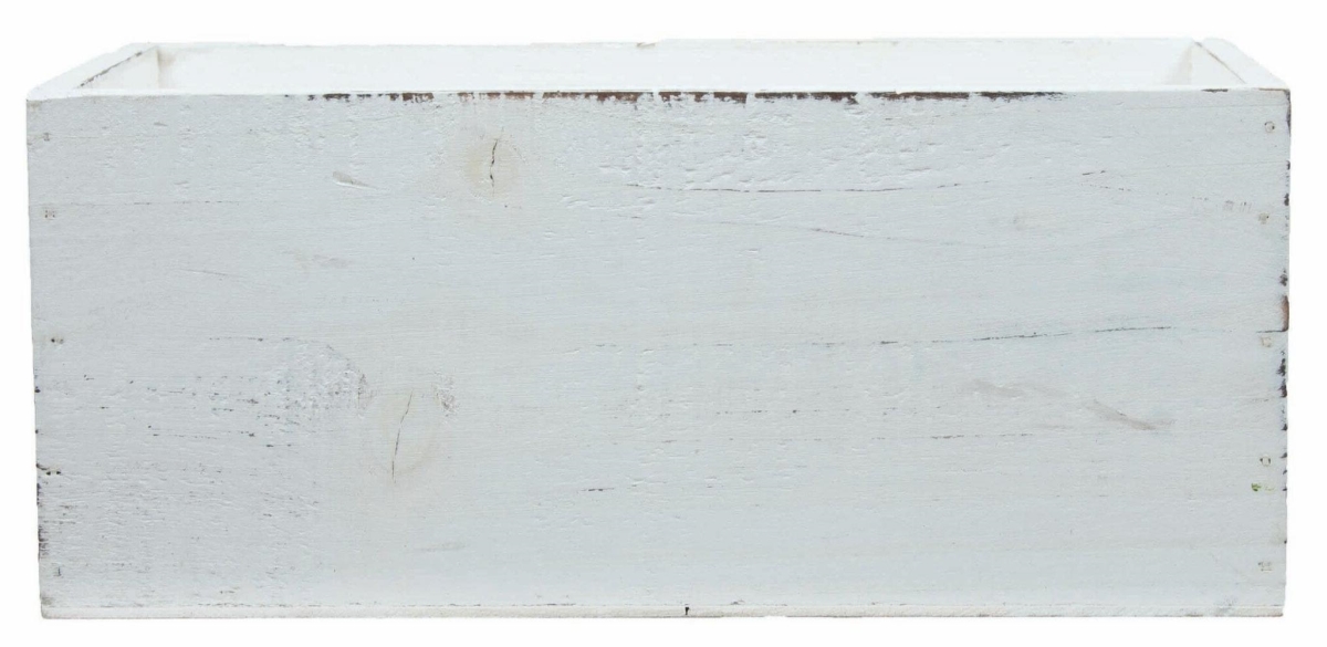 AI-3405COL-Q02 Distressed White Wooden Box - Set of 2