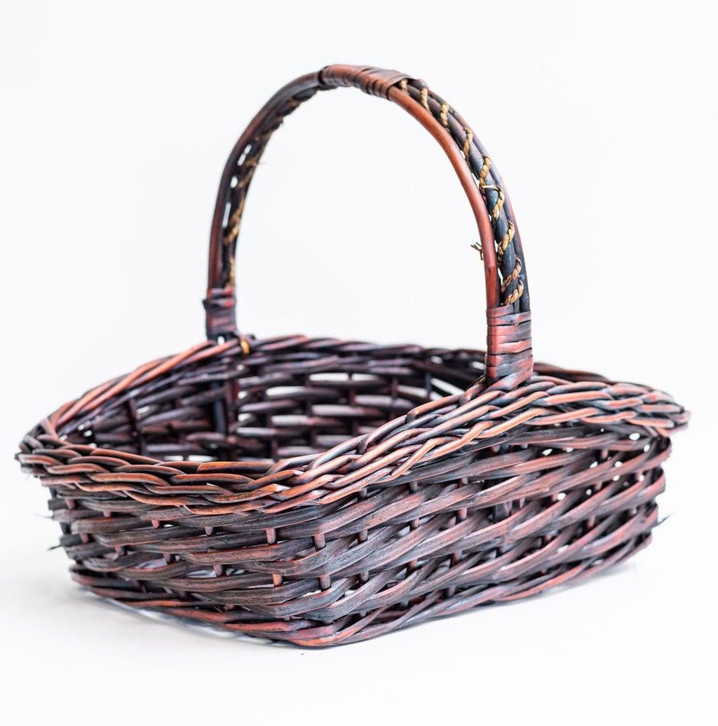 Picture of MDR Trading AI-4175MAHC-Q06 Willow Rectangular Handled Basket, Brown - Set of 6