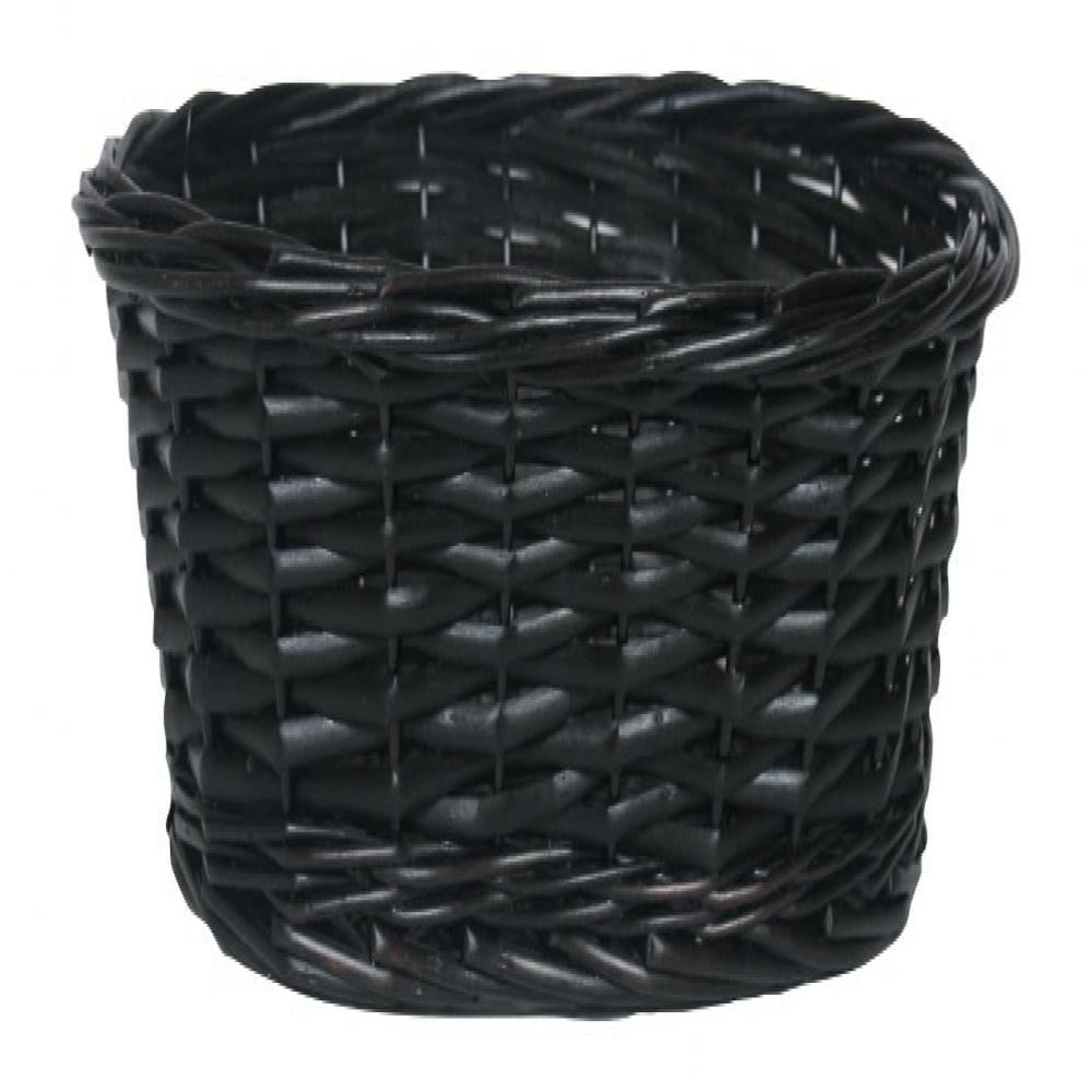 Picture of MDR Trading AI-5270DT-Q06 Dark Tone Oval Willow Basket, Black - Set of 6