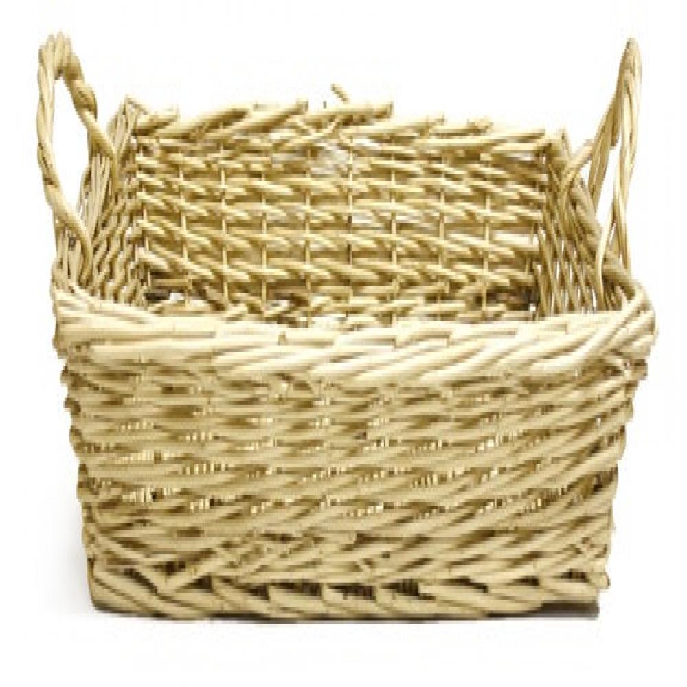 Picture of MDR Trading AI-5175-Q12 18 x 14 in. Handled Willow Basket, Beige - Set of 12