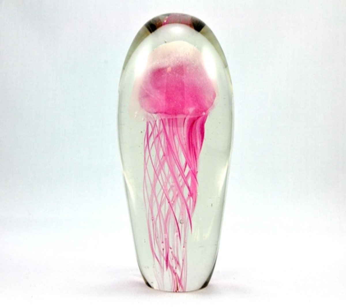 Picture of MDR Trading WT-J8463D-PK Glowing Pink Jellyfish Paperweight