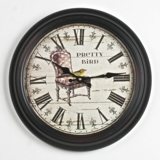 Hi-Line Gift MIN-015 Wall Clock44; Battery Operated 1 Aa