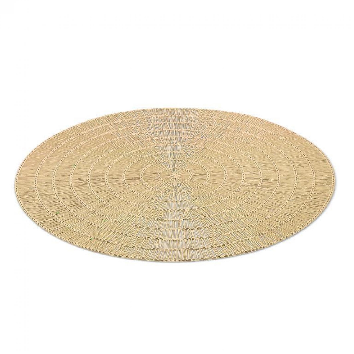 Picture of MDR Trading AB-27-HALO-GOLD-Q01 15 in. Round Placemat - Gold