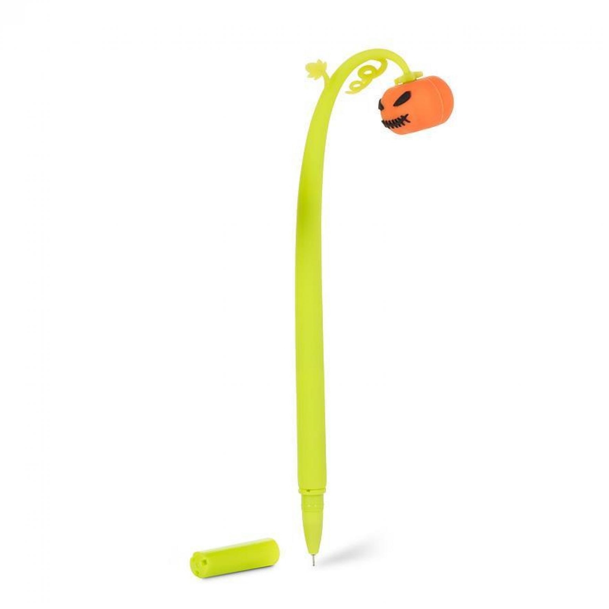 AB-27-SCRIBBLE-175-Q01 9 in. Wobbly Pumpkin Pen - Green, Orange & Black
