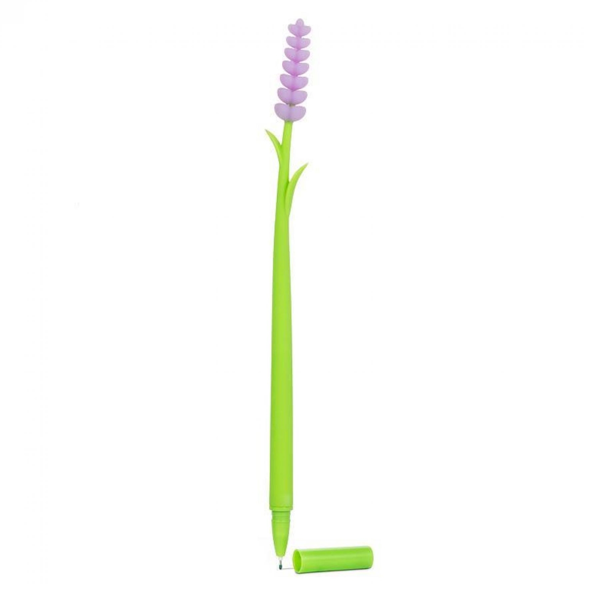 AB-27-SCRIBBLE-161-Q01 9 in. Wobbly Lavender Pen - Green & Purple