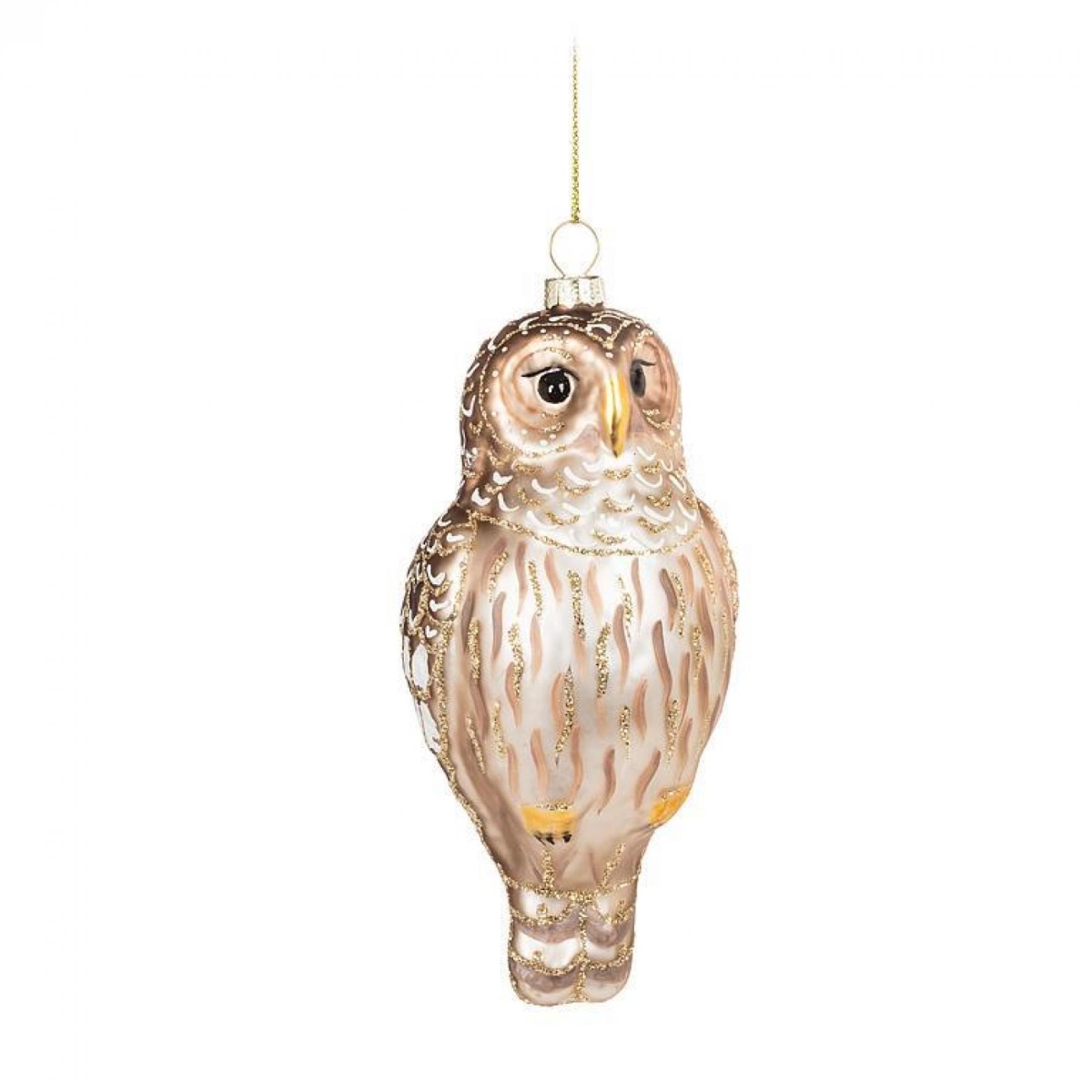 AB-27-CLASSIC-411-Q01 5 in. Majestic Owl Ornament