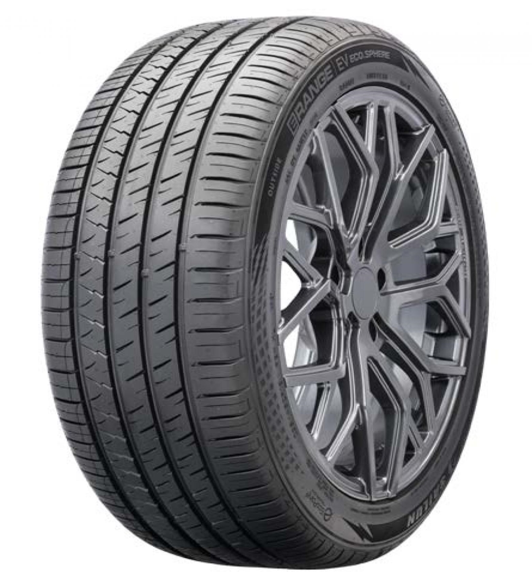 TT-9630799 E-Range & EV Eco Sphere All Season 215&50R17 95V XL Tire - Black