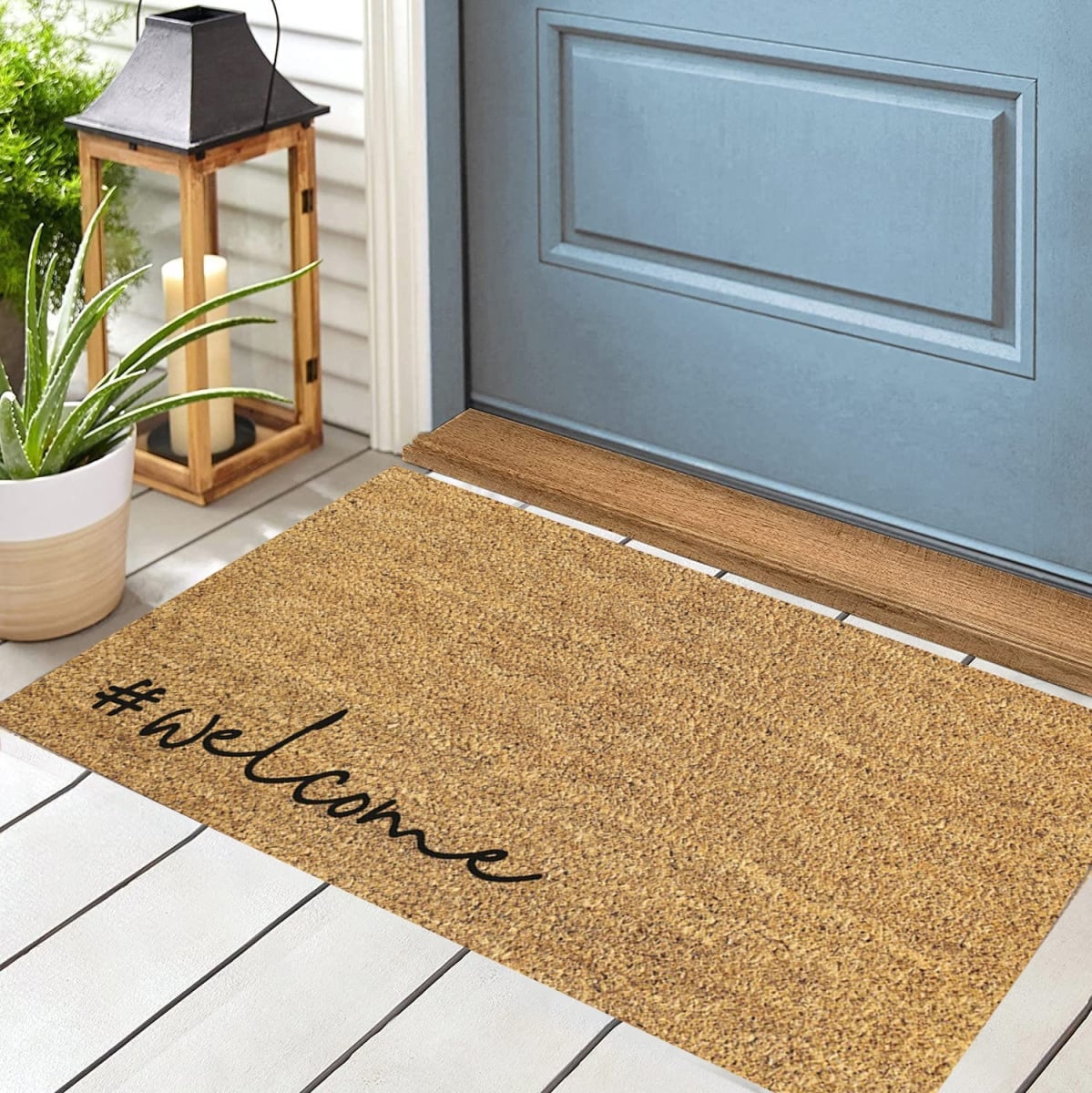 VA-DMC-1848-NIV13 Hashtag Welcome Doormat 18'X48'