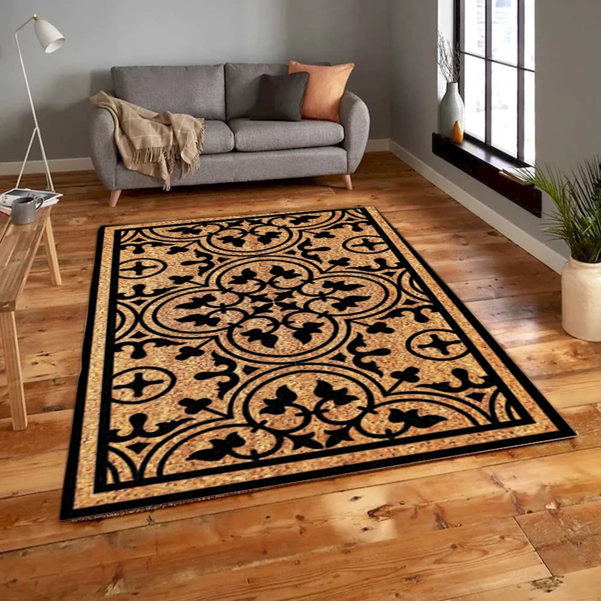 VA-DMC-1848-NIV10 Coir Patterned Doormat 18'X48'
