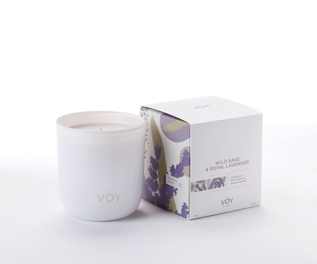 Picture of MDR Trading Inc. GI-935651 Wild Sage & Royal Lavender Scented Candle