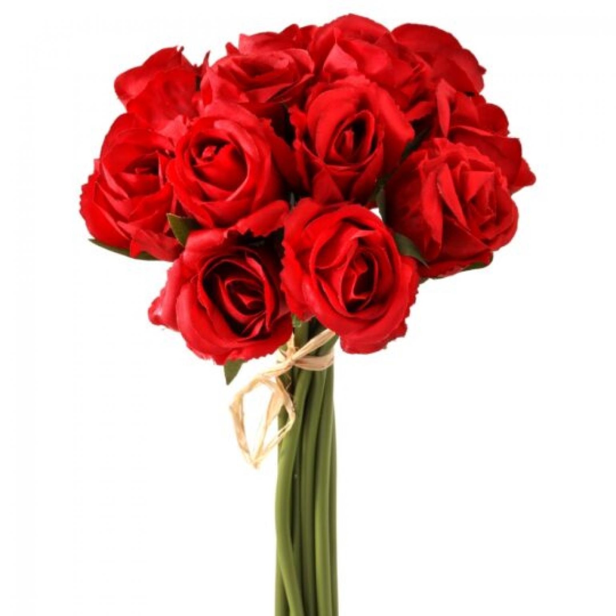 CM-RT223RD_Q01 Red Sophia Rose Bouquet Artificial Flower