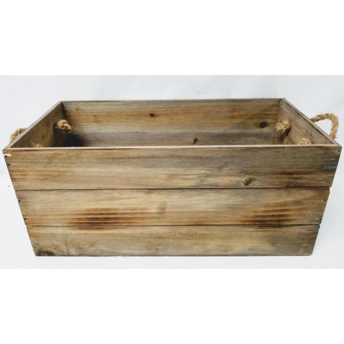 AP-CBX660TL_Q01 Wood With Rope Handles Crate