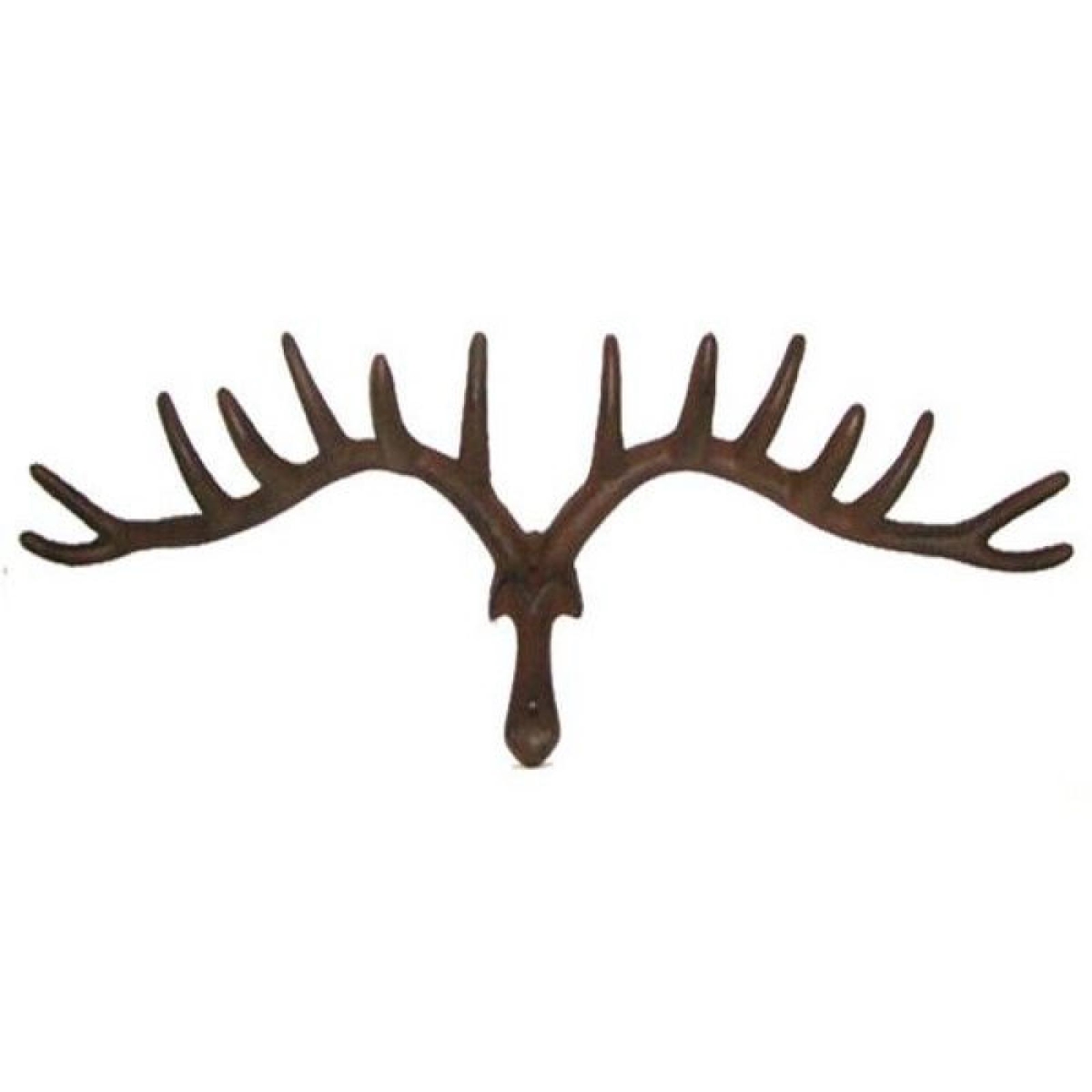 AP-CIR932H_Q01 Cast Iron Elk Antlers Wall Hook