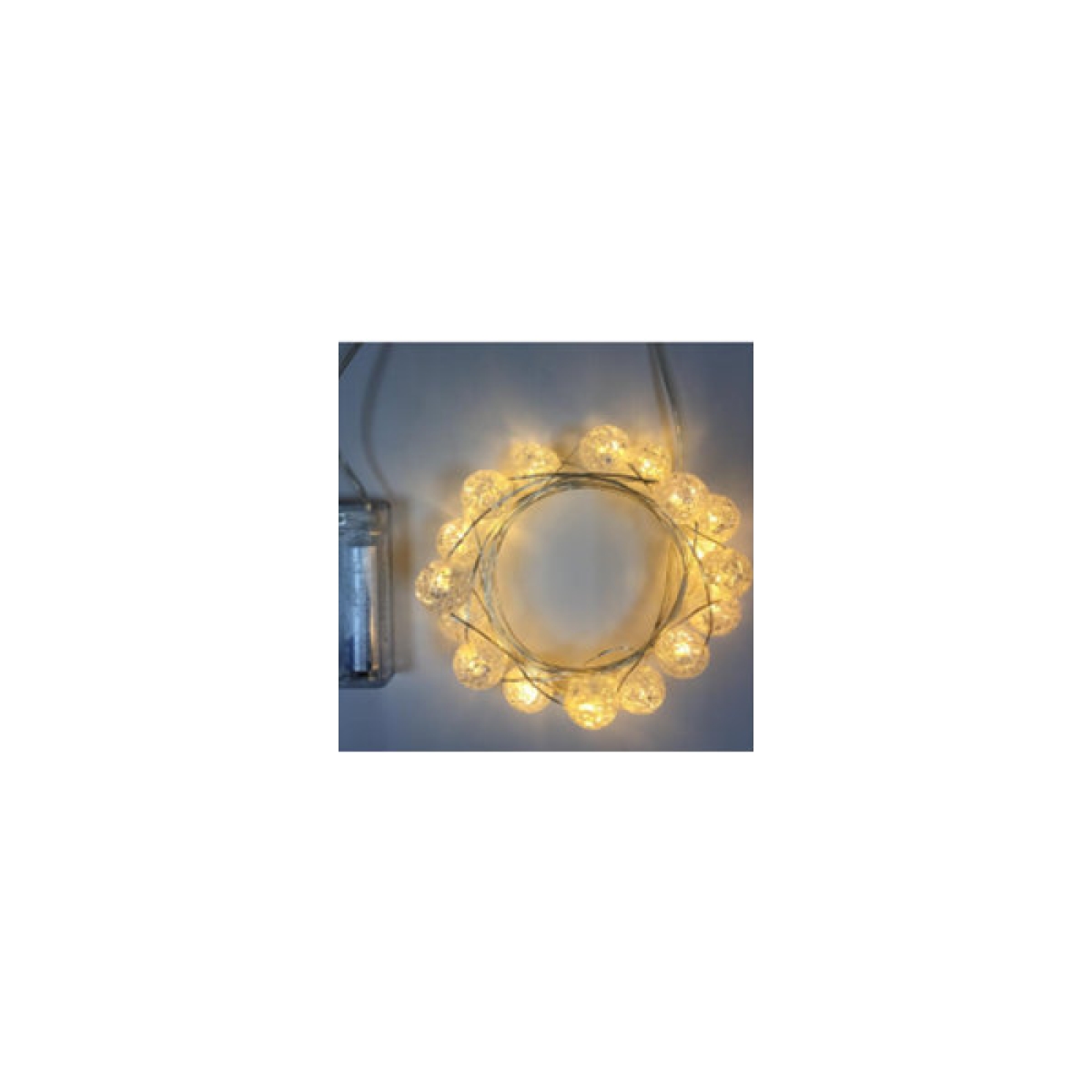 AP-LT20MRB_Q01 20 Warm White Led Marble Shaped Light String