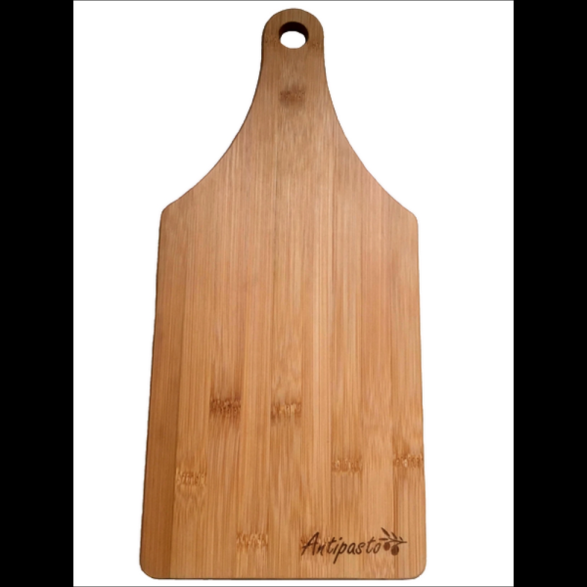 Picture of MDR Trading Inc. AP-CCB322T14_Q01 Bamboo With Text-Antipasto Cutting Board