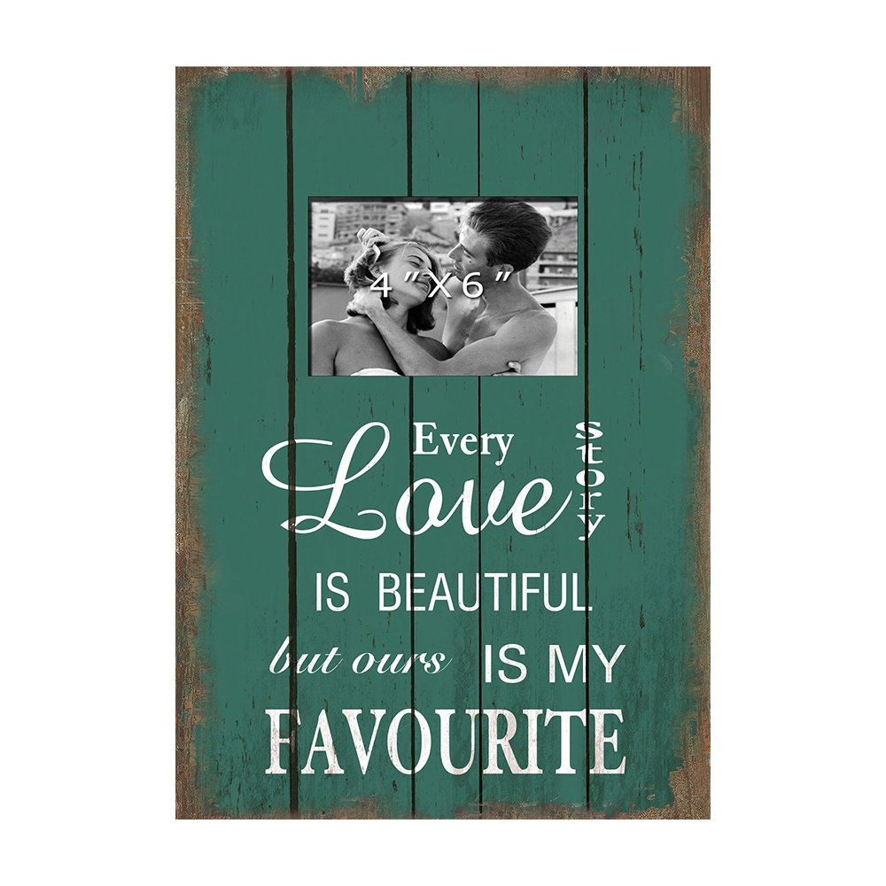 IV-W15-PF07 Love Beautiful Vintage Picture Frame