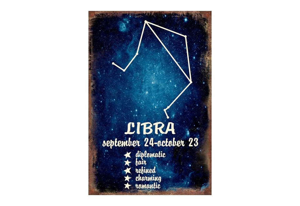 IV-W18-GT187 Libra Metal Wall Decor