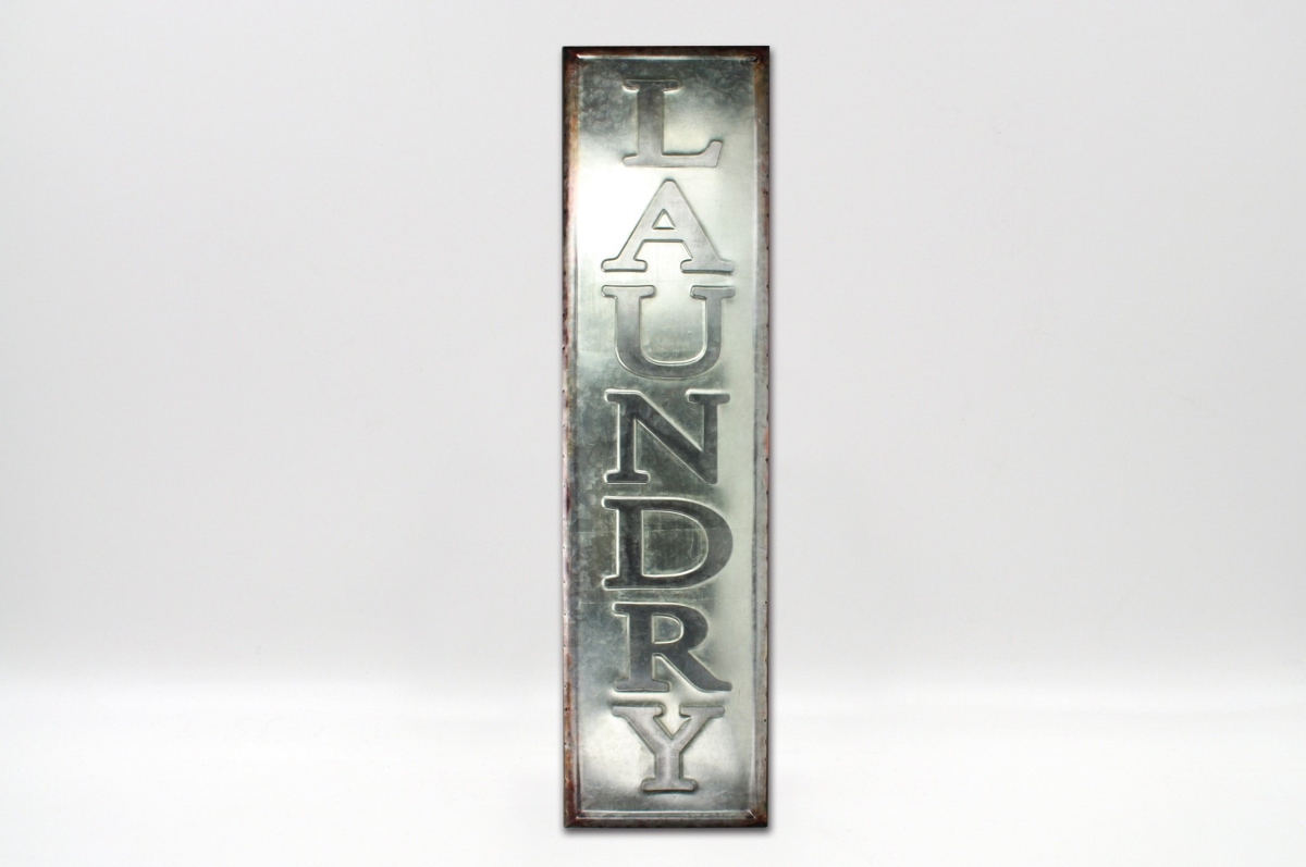 IV-W18-GT197 Laundry 3D Metal Wall Decor