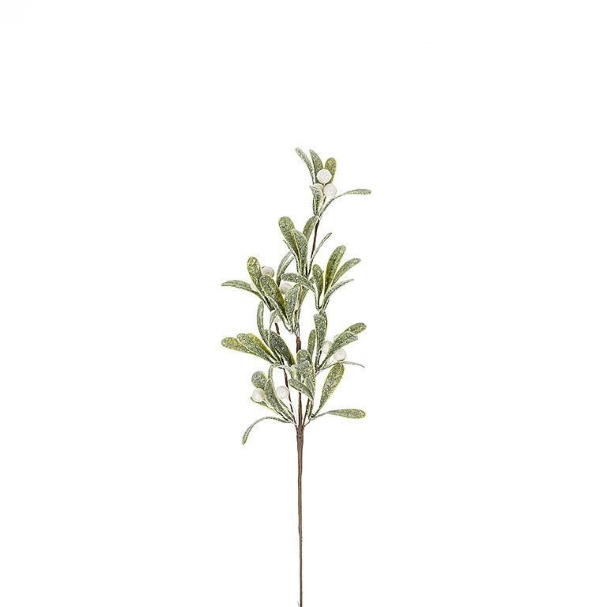 AB-27-MISTLETOE-712 Mistletoe Branch Faux Plants And Trees