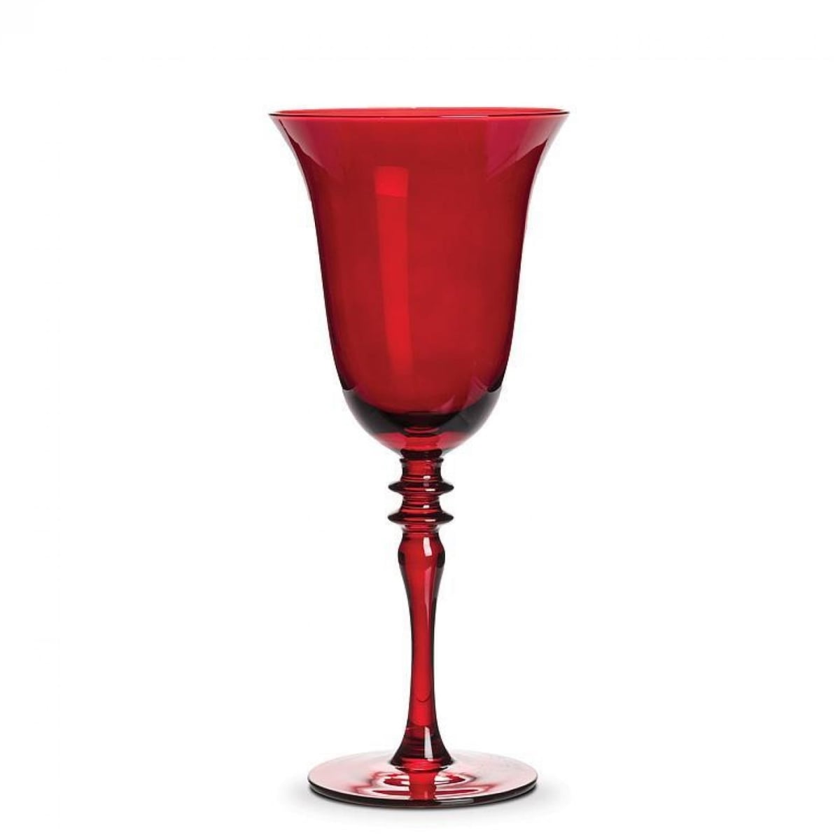 Picture of MDR Trading Inc. AB-27-CARMINE-GOB_Q01 Flared Goblet With Ornate Stem Glass