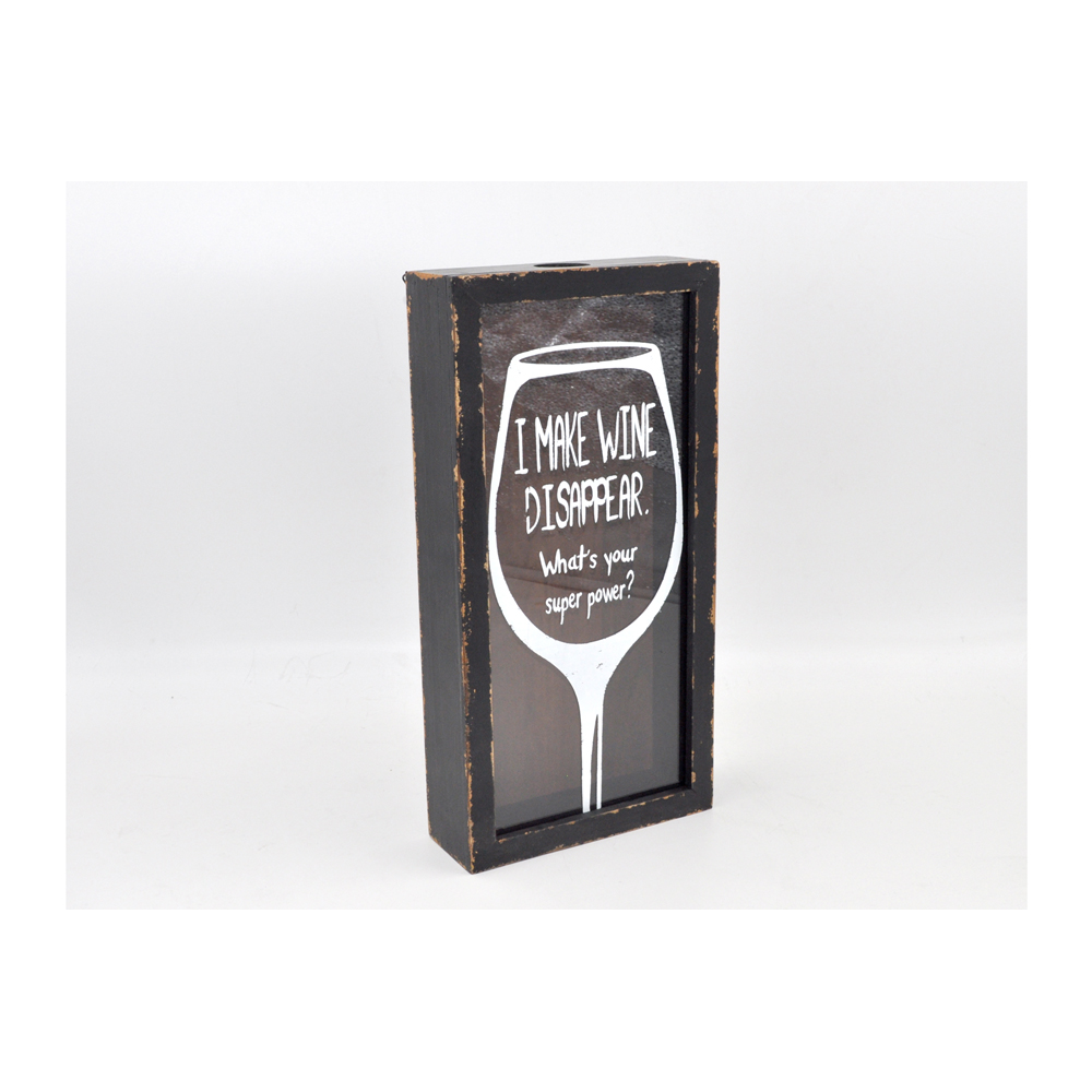 IV-W18S-JYH002 I Make Wine Wooden Memory Box