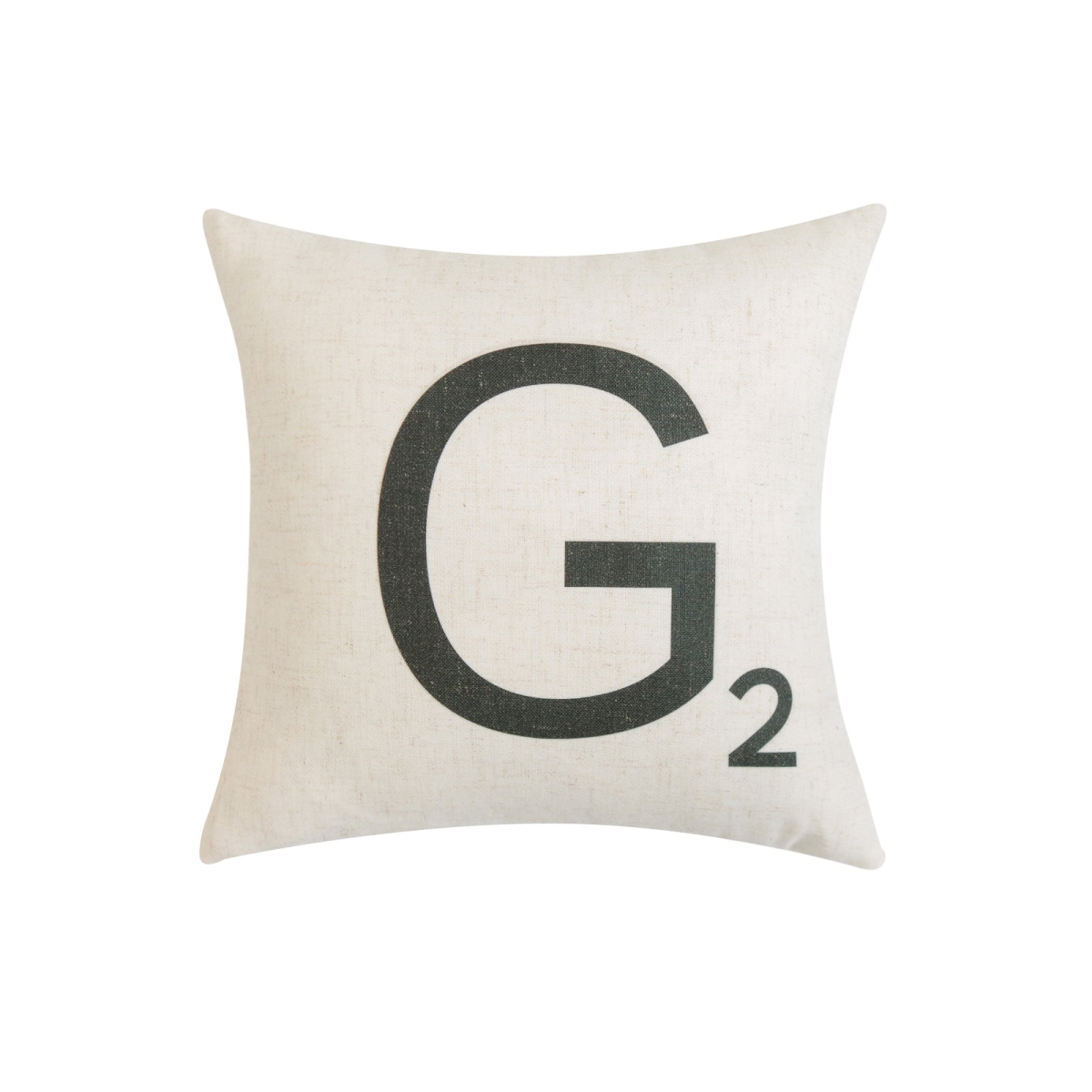 HU-SL1616ICG2OP Letter-G2 With Polyester Insert Pillow