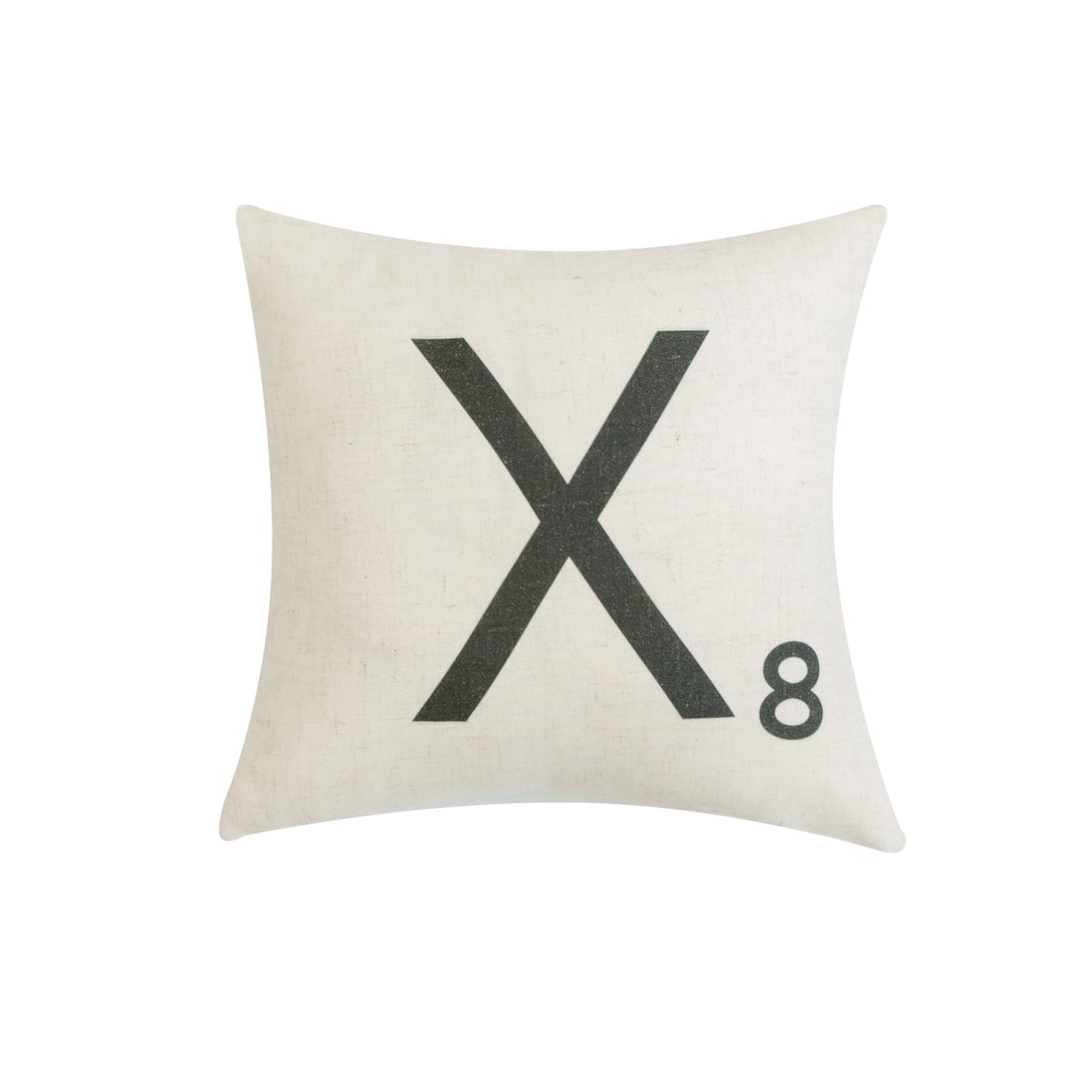 HU-SL1616ICX8OF Letter-X8 With Feather Down Insert Pillow