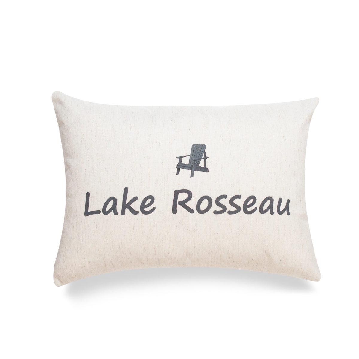 HU-MK1420ICRSOF Lake Rosseau With Feather Down Insert Pillow