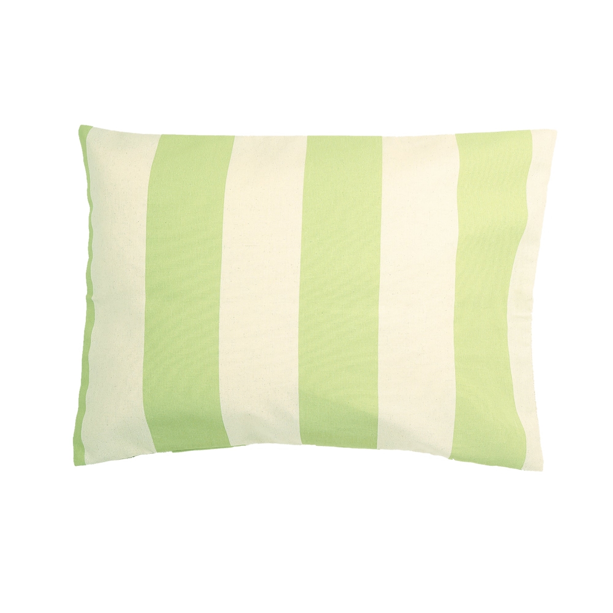 HU-LA1420ST01OP Green And White Stripes With Polyester Insert Pillow