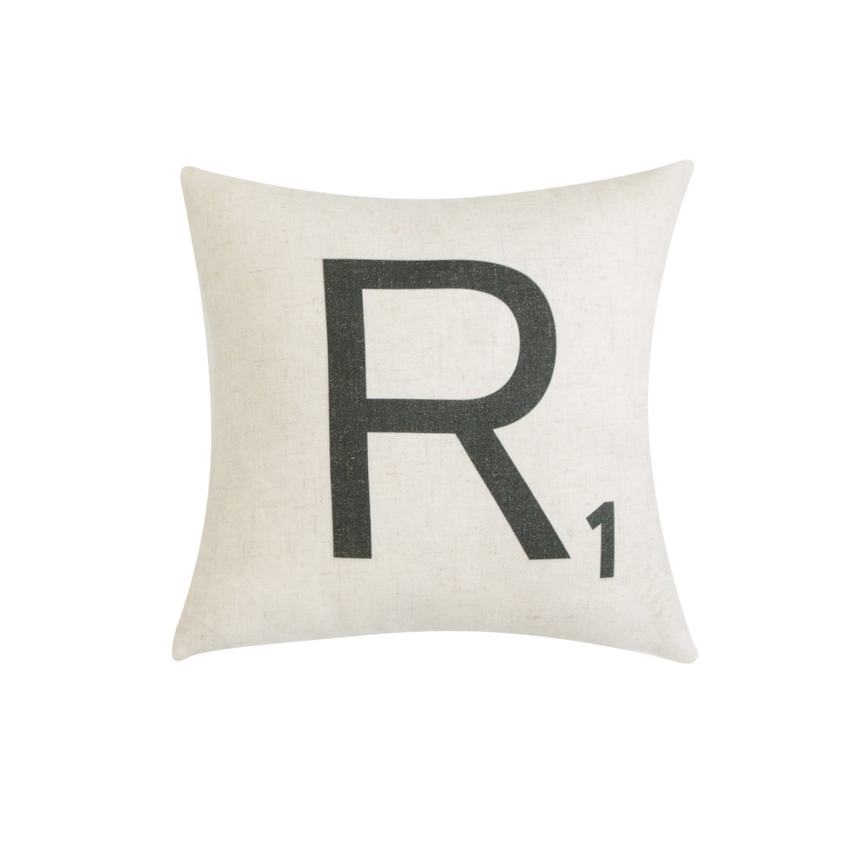 HU-SL1616ICR1OP Letter-R1 With Polyester Insert Pillow
