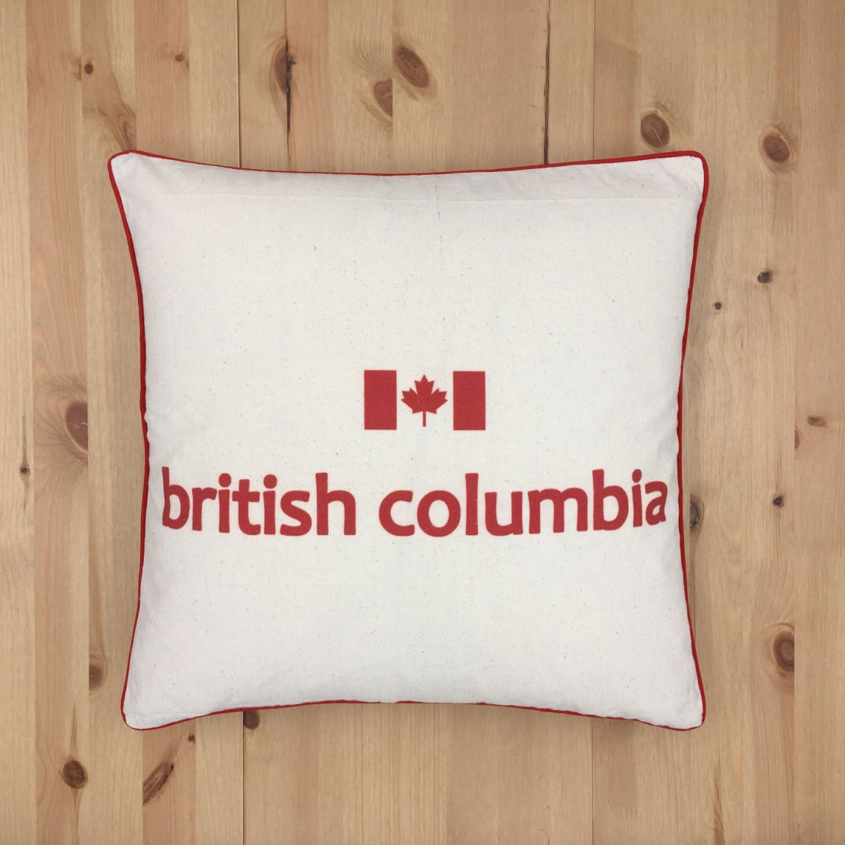 HU-OC1818ICBCOP British Columbia With Polyester Insert Pillow