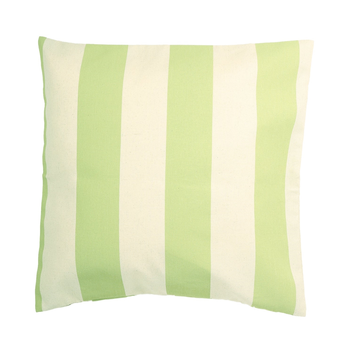 HU-LA2020ST01OP White And Green Stripes With Polyester Insert Pillow