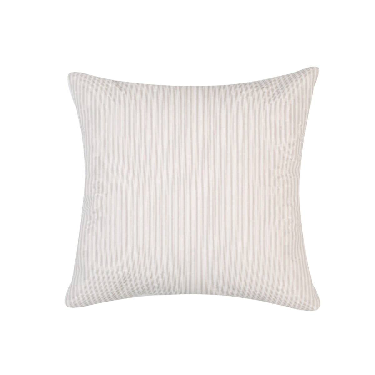 HU-MP1818JS03GEOP Vintage Look Greige Striped With Polyester Insert Pillow