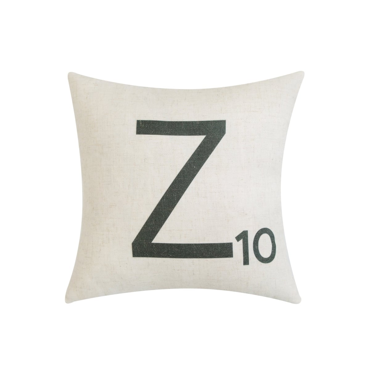 HU-SL1616ICZ10OF Letter-Z10 With Feather Down Insert Pillow