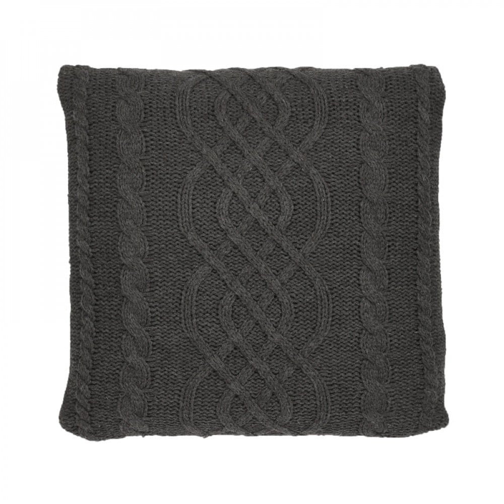 HU-BC1818LL06XX Dark Heather Gray Pillow Cover