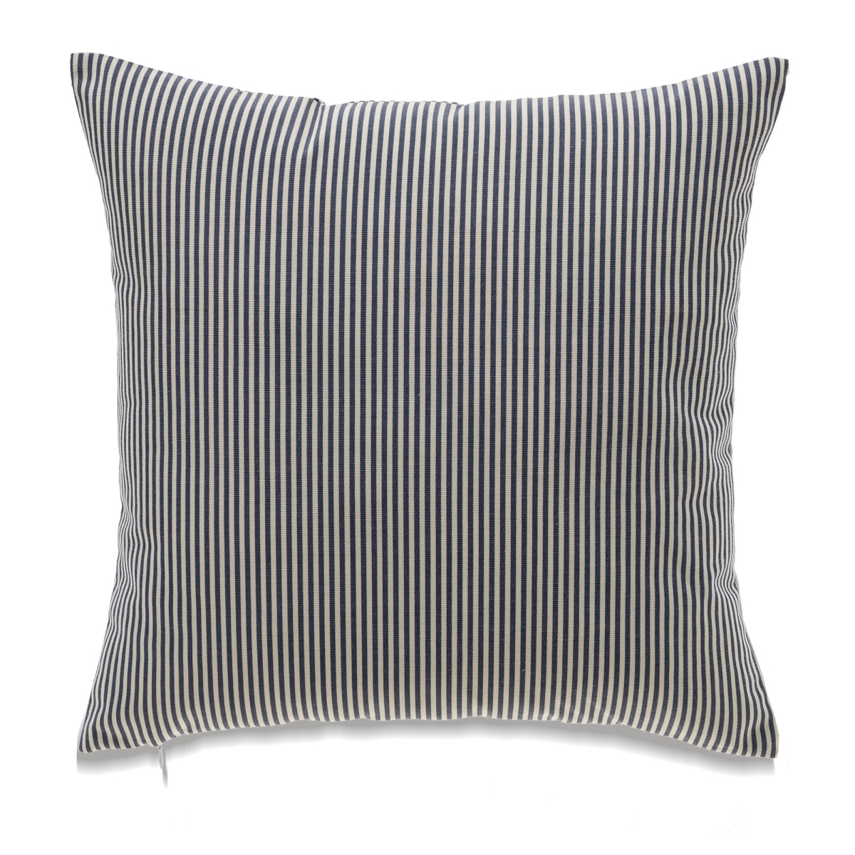 HU-TK1818JTNVOF Navy Blue And White Striped With Feather Down Insert Pillow
